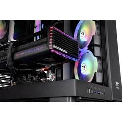 Thermaltake View 380 XL TG ARGB Black midi tower PC skříň černá