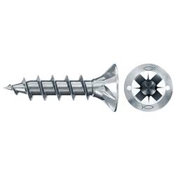 Fischer 670129 Power-Fast II šrouby do dřevotřísky 3.5 mm 16 mm křížová drážka Pozidriv ocel galvanizováno zinkem 500 ks