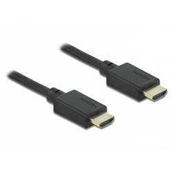 Delock HDMI kabel Zástrčka HDMI-A 2.5 m černá 85389 pozlacené kontakty, 8K UHD HDMI kabel