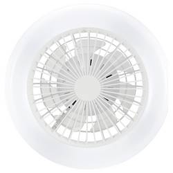 Brilliant G81305/05 LED Deckenleuchte Ventilator 42cm weiß LED stropní světlo s ventilátorem LED Energetická třída (EEK2021): D (A - G) 20 W bílá