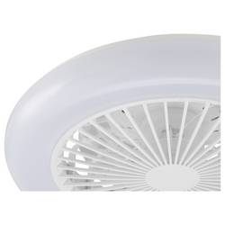 Brilliant G81305/05 LED Deckenleuchte Ventilator 42cm weiß LED stropní světlo s ventilátorem LED Energetická třída (EEK2021): D (A - G) 20 W bílá