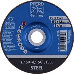 PFERD TOOLS 69220473 E 150-4,1 SG STEEL brusný kotouč lomený Průměr 150 mm Ø otvoru 22.23 mm ocel 10 ks