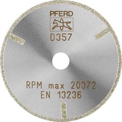PFERD TOOLS 68407103 D1A1R 75-2-10 D 357 GAG diamantový řezný kotouč Průměr 75 mm Ø otvoru 10 mm Duroplast , Technická keramika 1 ks