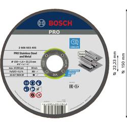 Bosch Accessories 2608603405 2608603405 řezný kotouč rovný 150 mm 1 ks ocel