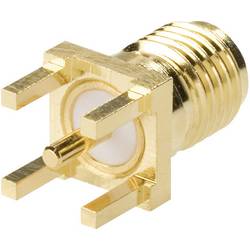 Amphenol SMA6251A1-3GT50G-50 SMA6251A1-3GT50G-50 SMA konektor zásuvka, vestavná vertikální 50 Ω 1 ks Piece