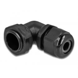 Delock 60298 zahnutý plast černá 1 ks