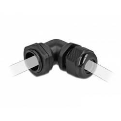 Delock 60298 zahnutý plast černá 1 ks