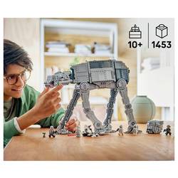 75454 LEGO® STAR WARS™ AT-AT™ Restiimperiuma s INT-4; stavební hračky pro velkou zábavu s 7 charakteristikami, jako je mandalorián a Grogu; dárek pro děti od