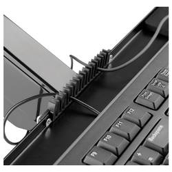 Neomounts WL90-325BL1 držák na zeď pro monitor 1 Displej: (s) 43,2 cm (17) - 81,3 cm (32) černá odkládací místo na klávesnici, nastavitelná výška, naklápěcí,
