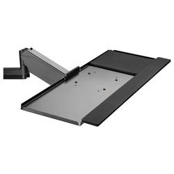 Neomounts WL90-325BL1 držák na zeď pro monitor 1 Displej: (s) 43,2 cm (17) - 81,3 cm (32) černá odkládací místo na klávesnici, nastavitelná výška, naklápěcí,