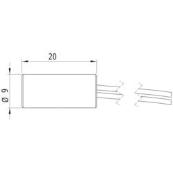 Laserfuchs laserový modul lineární červená 5 mW LFL650-5 -12(9x20)90-F250