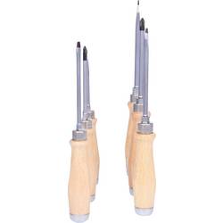 KS Tools 3001050 sada šroubováků, plochý, PH, vnější šestihran, 300.1050