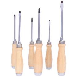 KS Tools 3001050 sada šroubováků, plochý, PH, vnější šestihran, 300.1050