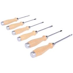 KS Tools 3001050 sada šroubováků, plochý, PH, vnější šestihran, 300.1050