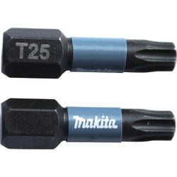 Makita B-63688 Bit TX Pohon (šroubovák): 1/4 (6,3 mm) Typ zakončení: profil T TX 25 25 mm