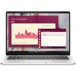 Dell notebook Pro 14 35.6 cm (14 palec) 255U 16 GB RAM 512 GB SSD německá, QWERTZ Intel Intel grafika platina P8K0D