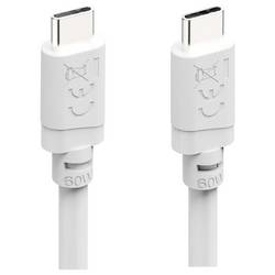 Hama Nabíjecí kabel USB USB 2.0 USB-C ® zástrčka 1 m bílá 00201807