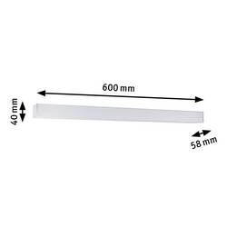 Paulmann HomeSpa Tova 78944 LED osvětlení zrcadla 6.20 W teplá bílá chrom, bílá
