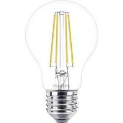 Philips 8719514450936 LED Energetická třída (EEK2021) E (A - G) E27 klasická žárovka 7 W = 60 W přírodní bílá 3 ks