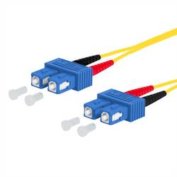 Metz Connect 151P1EOEO50E optické vlákno optické vlákno kabel 5.00 m žlutá 9/125 µ Singlemode OS2