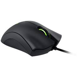 RAZER DeathAdder Essential optická ergonomická herní myš, přenos kabelový, 5 tlačítko, 6400 dpi, černá