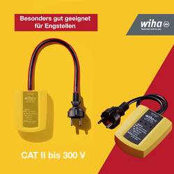 Wiha 45220 tester zásuvek, CAT III 300 V, LED