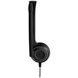 EPOS PC 8 USB Headset otevřená (On Ear) kabelová stereo černá Vypnutí zvuku mikrofonu, regulace hlasitosti Počítače