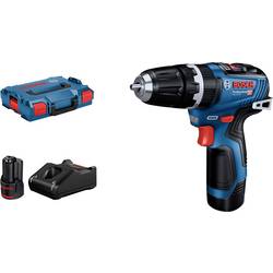 Bosch Professional GSB 12V-35 aku příklepová vrtačka, 2cestný, vč. 2x aku, vč. nabíječky, kufřík, 06019J9000