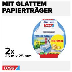 tesa Professional Outdoor 56214-00000-03 malířská krycí páska modrá (d x š) 50 m x 25 mm 2 ks