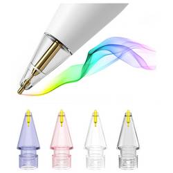 4Smarts Ersatzspitzen Lucid Apple Pencil digitální pero modrá, šedá, růžová, transparentní