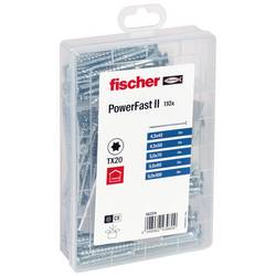 Fischer 562274 Meisterbox PowerFast II SK TG TX sada šroubů do dřevotřísky ocel galvanizováno zinkem 1 sada