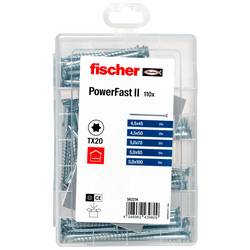 Fischer 562274 Meisterbox PowerFast II SK TG TX sada šroubů do dřevotřísky ocel galvanizováno zinkem 1 sada