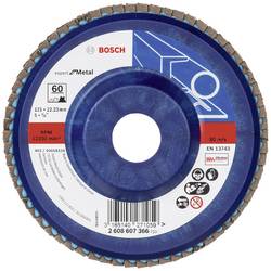 Bosch Accessories 2608607366 X551 vějířový brusný kotouč Průměr 125 mm Ø otvoru 22.33 mm Zrnitost 60 ocel 1 ks