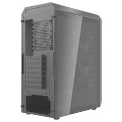 XPG VALOR AIR PLUS midi tower PC skříň černá 4 předinstalované LED ventilátory