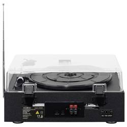 Reflexion internetové rádio DAB+, CD přehrávač, Bluetooth®, vč. reproduktorů, černá, hnědá