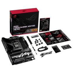 Asus ASUS ROG CROSSHAIR X870E HERO (AM5) (D) Základní deska Socket (PC) AMD AM5 Tvarový faktor ATX Čipová sada základní desky AMD® X870