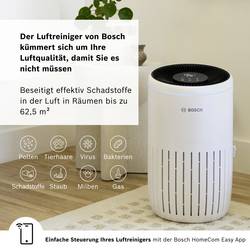 Bosch Home Comfort Air 4000i čistička vzduchu, 7733703376, 62 m², bílá, černá