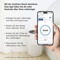 Bosch Home Comfort Air 4000i čistička vzduchu, 7733703376, 62 m², bílá, černá