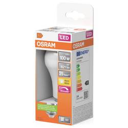 OSRAM HOMELIGHTING 4058075433823 LED Energetická třída (EEK2021) F (A - G) E27 klasická žárovka 14 W = 100 W teplá bílá (Ø x v) 60 mm x 118 mm stmívatelná 1 ks