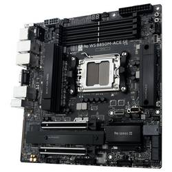 Asus PRO WS B850M-ACE SE Základní deska Socket (PC) AMD AM5 Tvarový faktor Micro-ATX Čipová sada základní desky AMD® B850