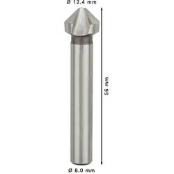 Bosch Accessories Bosch Power Tools 2608597507 záhlubník 12.4 mm HSS válcová stopka 1 ks