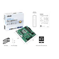 Asus 90MB1KEP-M0EAYC Základní deska Socket (PC) Intel® 1851 Tvarový faktor Micro-ATX Čipová sada základní desky Q870