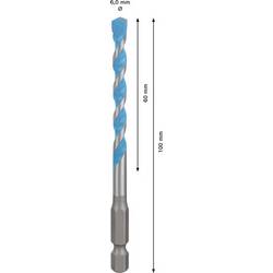Bosch Accessories 2608902256, 2608902256 Multifunkční vrták, 6 mm, délka 100 mm, šestihran