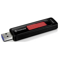 Transcend TS256GJF760 USB flash disk Retail 256 GB černá/červená TS256GJF760 USB 3.2 (Gen 1x1)