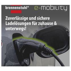 Brennenstuhl 1384010 EV nabíjecí stanice typ 2, Mode 2 , 10 A, 2.3 kW, výstupů 2 x, žádná, 1384010