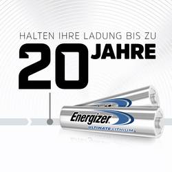 Energizer Ultimate FR03 mikrotužková baterie AAA lithiová 1250 mAh 1.5 V 4 ks