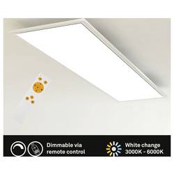 Briloner Piatto 7167016 LED panel 23 W teplá bílá, studená bílá bílá