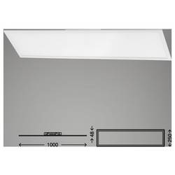 Briloner Piatto 7167016 LED panel 23 W teplá bílá, studená bílá bílá