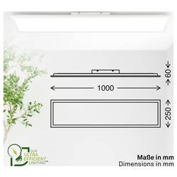 Briloner PIATTO 3987016 LED panel Energetická třída (EEK2021): A (A - G) 12.6 W bílá bílá