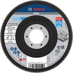 Bosch Accessories 2608607322 X571 vějířový brusný kotouč Průměr 115 mm Ø otvoru 22.33 mm Zrnitost 40 ocel 1 ks